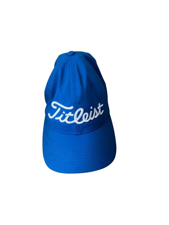 Titleist Other - Titleist Blue Adjustable Golf Hat With Embroidered Logo Lightweight & Breathable